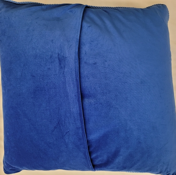 🌞🎁Original Art Velvet & Silk Custom Pillow Cover. Kaleidoscope of Birds - Picture 6 of 7